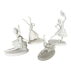 1980s Boehm Classical Ballet Figurines – Set of 4