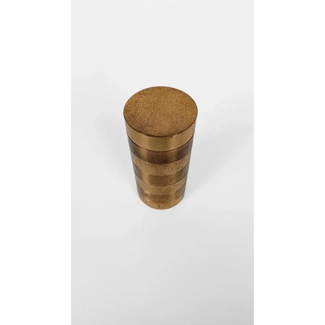 Brass Tube Box by Gabriella Crespi, 1970s For Sale - Image 13 of 14