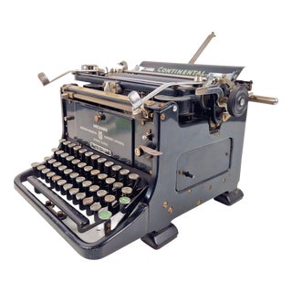Vintage Continental Standard Typewriter from Wanderer, Germany, 1920s For Sale