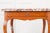 French 19th Century Birch Writing Table With Red Marble Top For Sale - Image 10 of 11