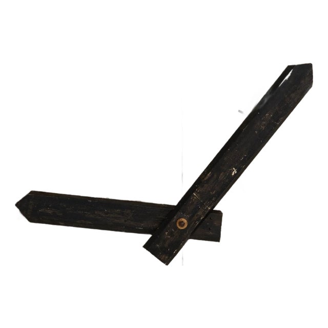 1920s French Industrial Metal Wall Clock Face For Sale