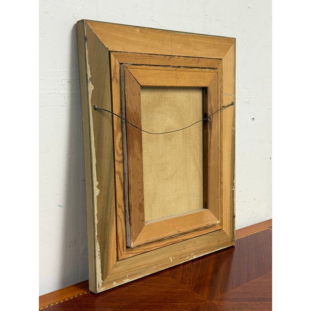 J. Lamm Portrait Oil Painting, Framed For Sale - Image 12 of 12