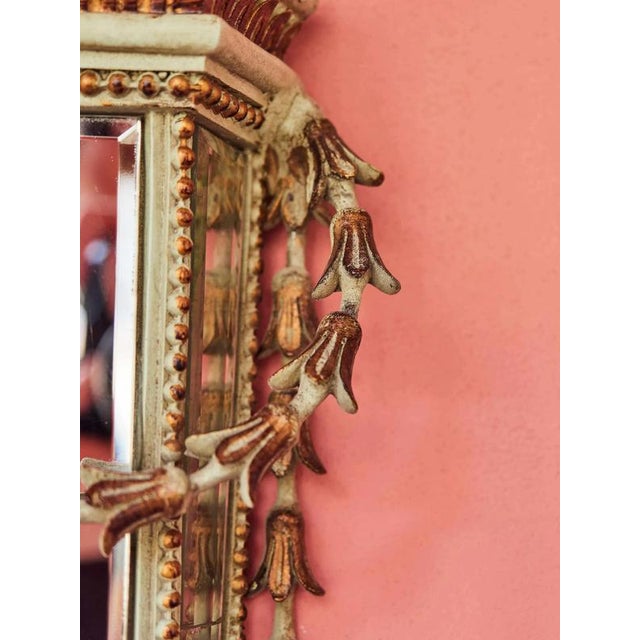 Neoclassical Wall Sconce with Mirrors For Sale - Image 9 of 11
