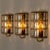 Iron and Bubble Glass Wall Lamps from Limburg, Germany, 1960s, Set of 2 For Sale - Image 12 of 13