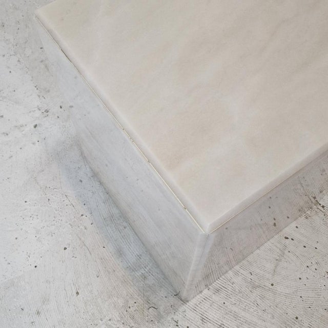 Italian Marble Pedestal, 1980s For Sale - Image 12 of 14
