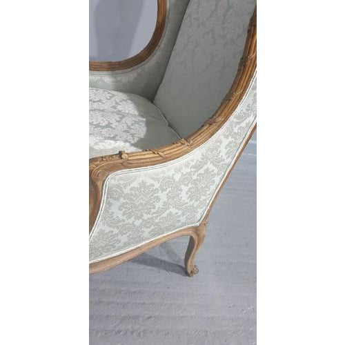 French Winged Armchair For Sale - Image 16 of 18