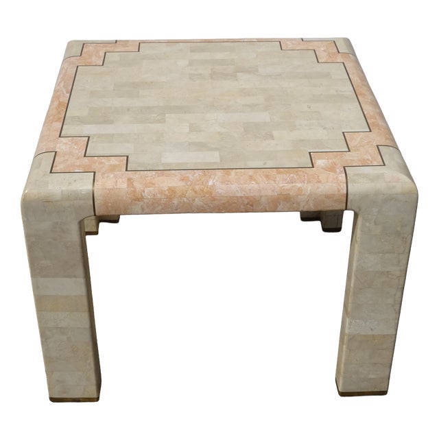 Stone Marquetry Living Room Table, 1950s For Sale