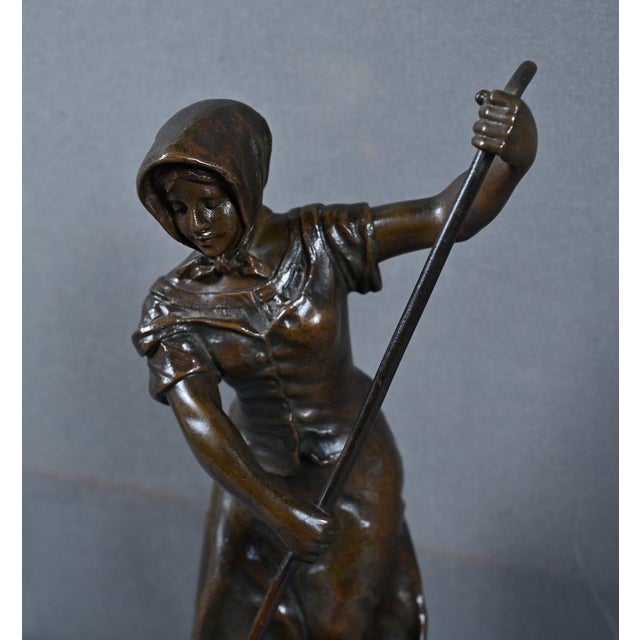 1930s Grisard, The Haymaker, 1930, Bronze For Sale - Image 5 of 18