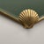 Fan-Shaped Mirror with Gilded Shell Motif from Deknudt, Belgium, 1980s For Sale - Image 5 of 7