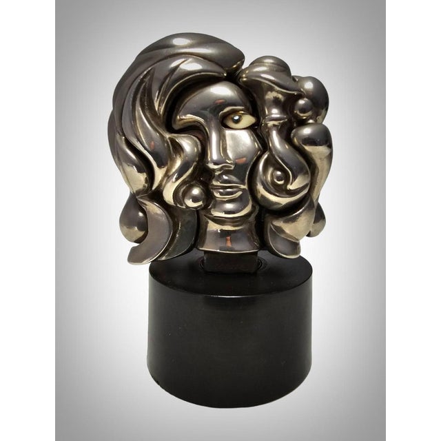 Mini Portrait of Michelle Puzzle Sculpture by Miguel Berrocal, 1960s For Sale - Image 3 of 9