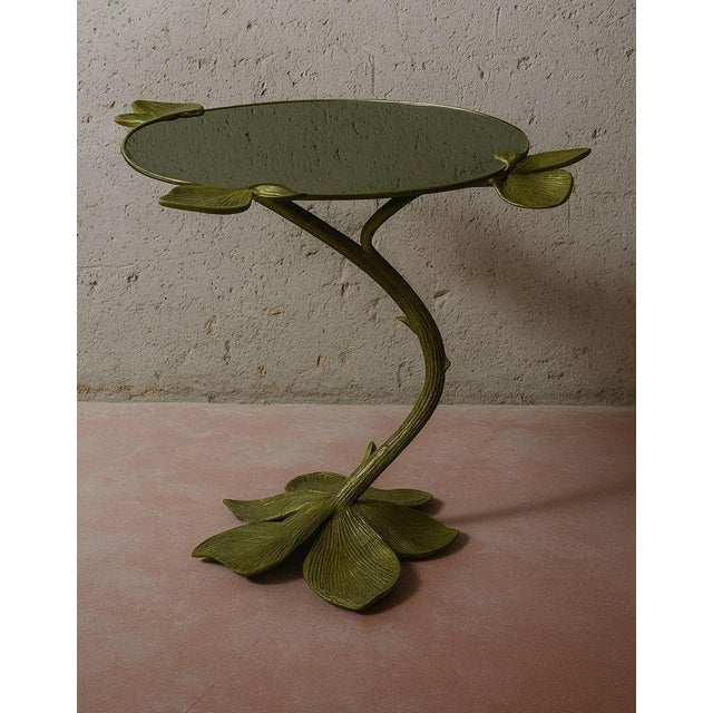 Not Yet Made - Made To Order Autunno Side Table in Bronze and Glass by Marsica Fossati For Sale - Image 5 of 9