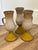 Mid 20th Century Mid 20th Century Mid-Century Modern Style Stoneware Goblets - Set of 3 For Sale - Image 5 of 6