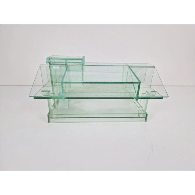 Vintage Modernist Architectural Model of Glass House, 1970s For Sale - Image 4 of 13