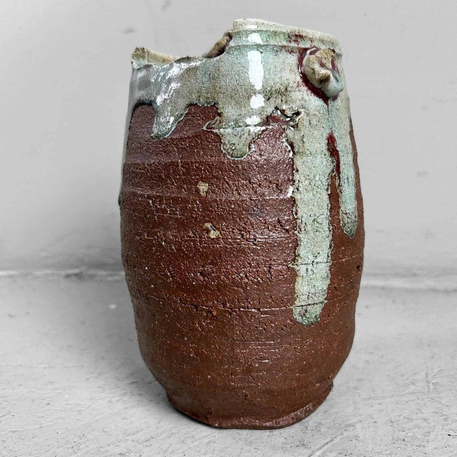 〖廃盤旧ドマーニ鉢〗DOMANI KOBE Vase Off-white DOMANI Collection＞廃盤ドマーニ鉢＿DOMANI KOBE Vase Off