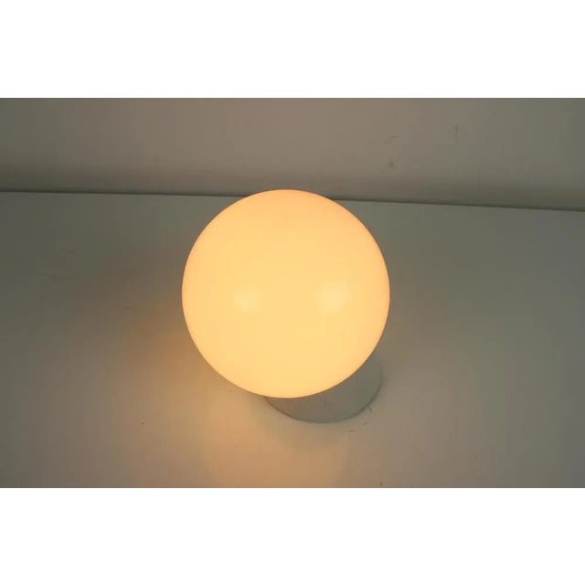 Porcelain and Glass Wall Lamp, Czechoslovakia, 1960s For Sale - Image 6 of 8