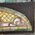 Early 20th Century Antique Art Nouveau Colored Stained Glass Fruit 27 X 75 Arched Transom Window, A For Sale - Image 5 of 18
