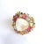 Metal Bochic “Orient” Opal & Multi Gem Cluster Ring Set In 18K Gold & Silver, Size 9.5 For Sale - Image 7 of 12