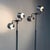 Silver Stadium 1 Floor Lamps by Hannes Wettstein for Pallucco, 1990s, Set of 2 For Sale - Image 8 of 12