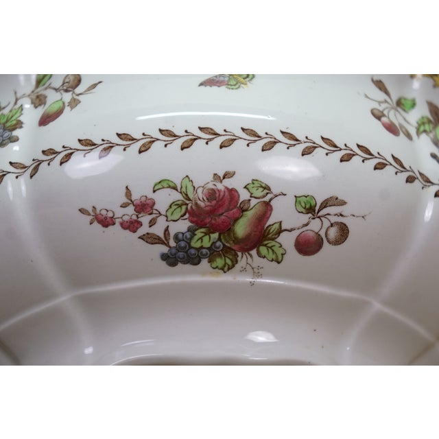 Early 20th Century Copeland Spode England Rockingham Vegetable Serving Dish Soup Tureen For Sale - Image 15 of 18