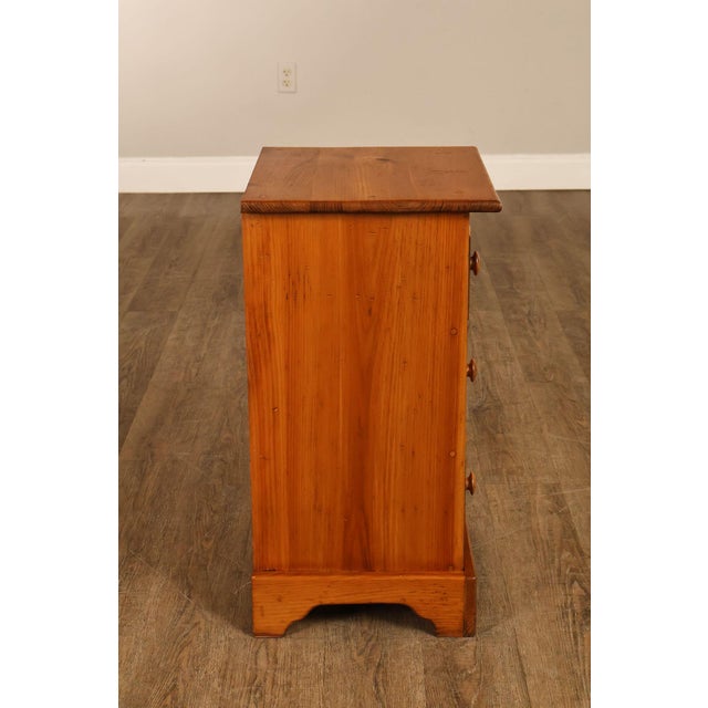 Rustic Pine Four-Drawer Nightstand For Sale - Image 15 of 18