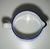 1980s 1980s Dansk Arabesque Blue Dot White Gravy Boat Porcelain Pitcher For Sale - Image 5 of 6