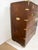 19th Century Antique 19th Century British Campaign Tall Chest, Mahogany With Brass Hardware For Sale - Image 5 of 10