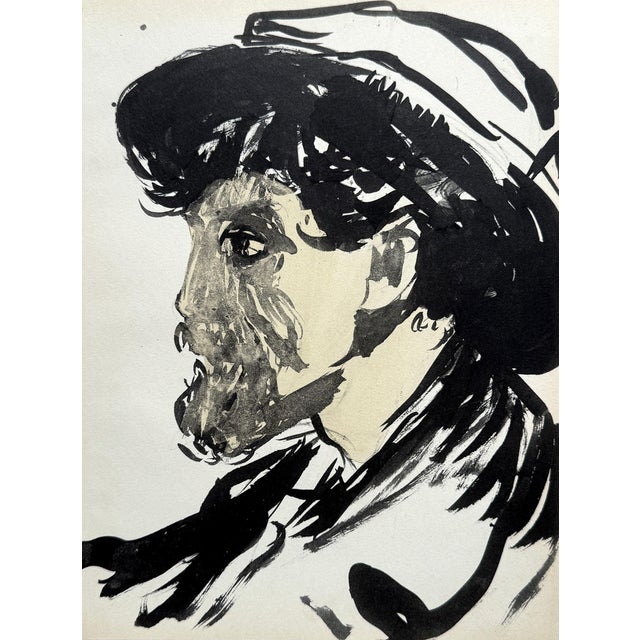 Kees Van Dongen, Self Portrait, Lithograph, 1925 For Sale