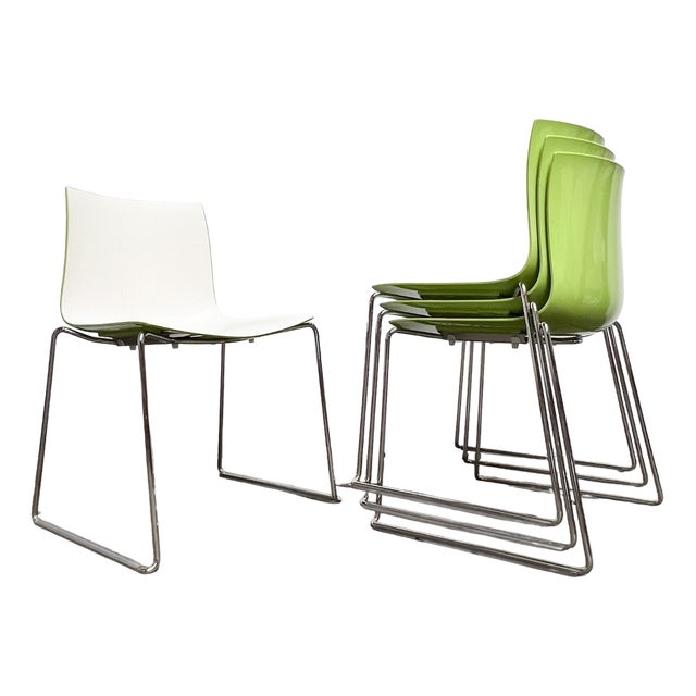 Vintage Katifa Chairs by Arper, 2000, Set of 4 For Sale