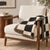 Dorothy Draper Black and Cream Checkerboard Woven Throw Blanket – 60 × 50 For Sale - Image 4 of 6