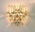 Large Golden Gilded Brass and Crystal Sconces from Palwa, Germany, 1970s, Set of 2 For Sale - Image 3 of 6