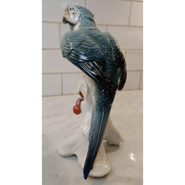 Rare Pair of Karl Ens Parrots For Sale - Image 10 of 17