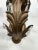 Bronze 1960s French Regency Style Bronze Wall Sconces With Crystal Drops and Shades, a Pair For Sale - Image 8 of 13