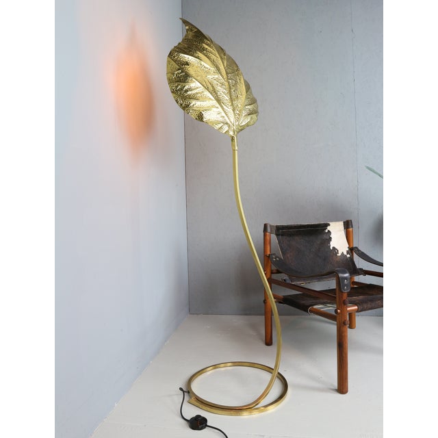 1970s Vintage Rhubarb Floor Lamp by Tommaso Barbi for Bottega Gadda, 1970 For Sale - Image 5 of 15