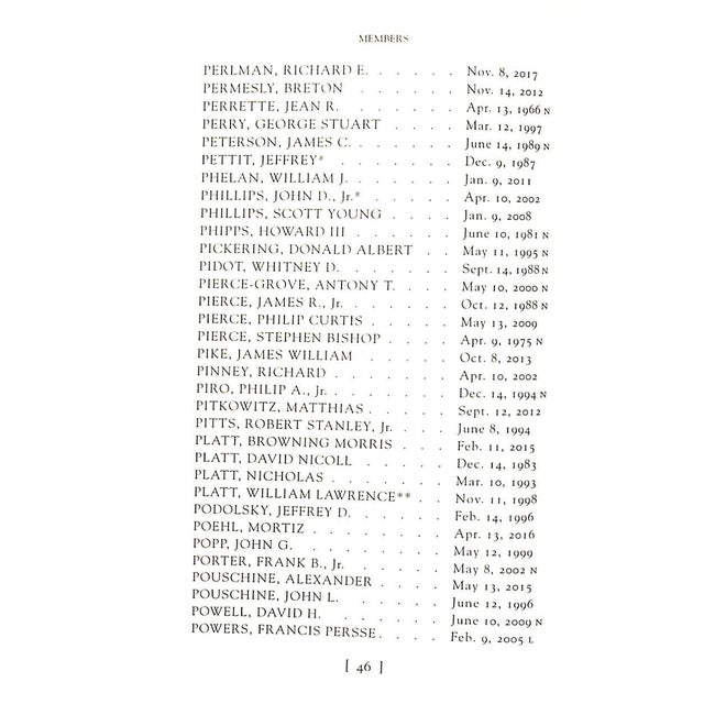 2010s The Union Club of the City of New York 2018 Members' Annual For Sale - Image 5 of 10