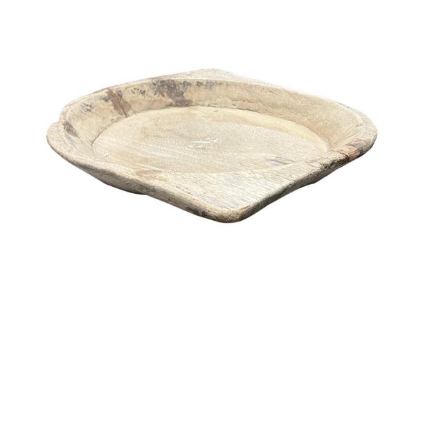 Vintage Wooden Parat Bowl For Sale - Image 4 of 5