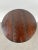 Vintage Industrial Style Round Wood Top Bar Stools W Black Iron Legs, Set of 4 For Sale - Image 4 of 11
