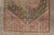 Antique Persian Gallery Malayer Rug With Geometric Design in Gray-Blue and Pink For Sale - Image 10 of 12