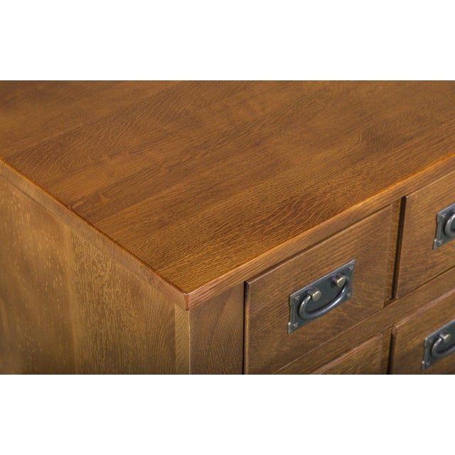 Mission 8 Drawer Coffee Table - Michaels Cherry For Sale - Image 15 of 17