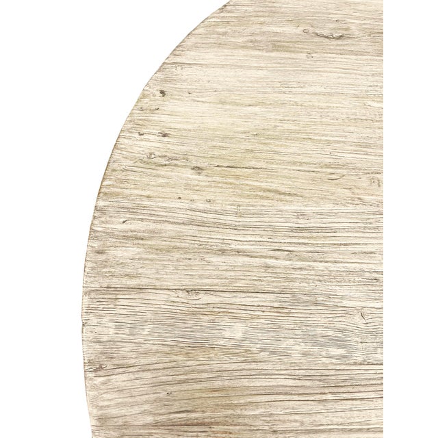 Vintage Krista Round Pedestal Dining Table For Sale In Los Angeles - Image 6 of 6