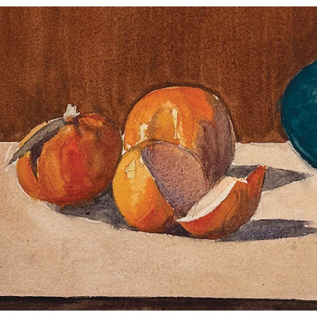 This captivating antique still life from early 1900s France radiates a vibrancy and palette reminiscent of a masterful...