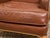 Mid 20th Century Mid 20th Century Traditional Leather Bergère Armchair With Nailhead Trim For Sale - Image 5 of 12