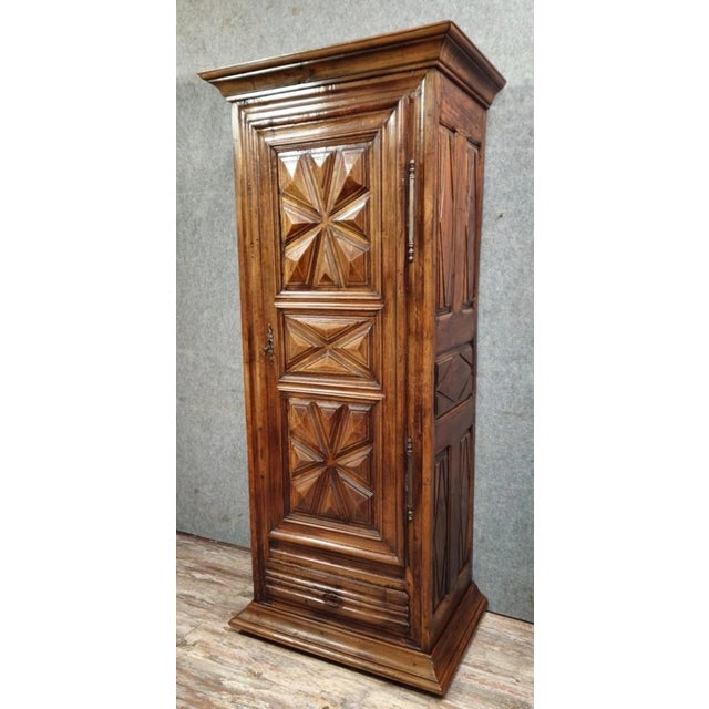 Antique Wooden Wardrobe, 1800s For Sale - Image 4 of 10
