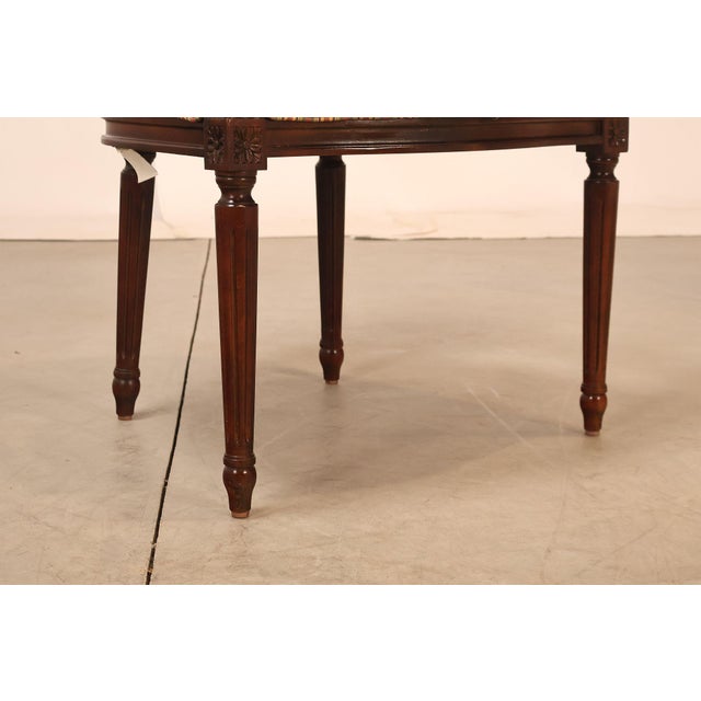 Century Furniture French Louis XVI Style Set of Ten Oval Back Dining Chairs For Sale - Image 14 of 18