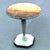 1960s Gilded Hollywood Regency Style Round Italian Eglomise Pedestal Table For Sale In Palm Springs - Image 6 of 7