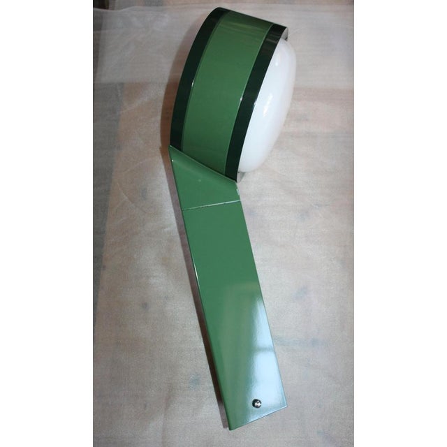 Flos Italian Green Outdoor Light Fixture by Tobia Scarpa for Flos, 1973 For Sale - Image 4 of 9