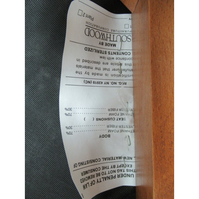 1980s Vintage Paint Decorated Southwood Dining Room Regency Side Chairs - a Pair For Sale - Image 10 of 13