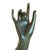 Art Deco Bronze Flapper Girl Statue on Marble by Affortunato Gory For Sale - Image 9 of 10