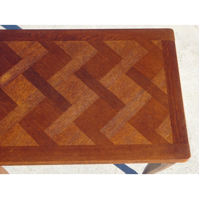 Louis XV Oak Folding Table, 1950s For Sale - Image 18 of 18