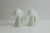 Glass Horse Heads from Stelvia Opalina Fiorentina, Italy, 1960s, Set of 2 For Sale - Image 7 of 10