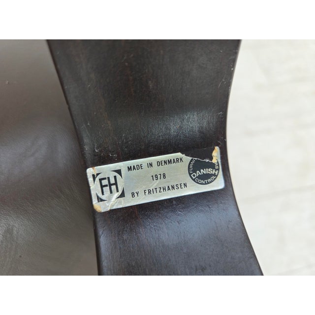Danish Chair by Peter Hvidt & Orla Mølgaard for Fritz Hansen, 1970s For Sale - Image 18 of 18